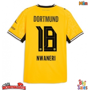 Borussia Dortmund Ethan Nwaneri #18 Replica Home Stadium Shirt 2026-27 Short Sleeve
